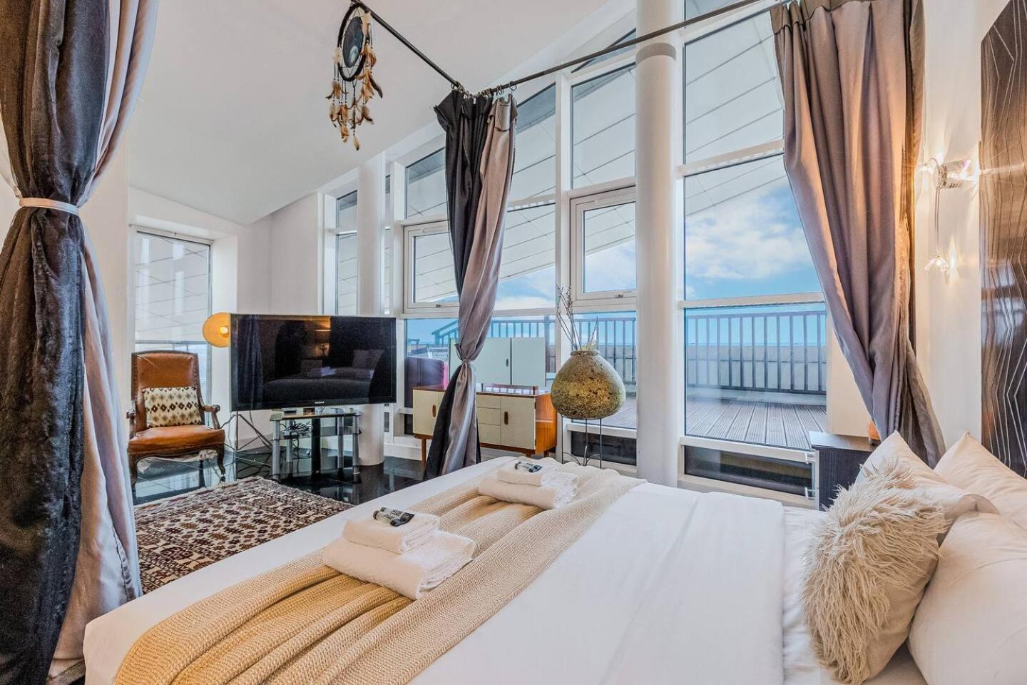 London Canary Wharf Riverside Penthouse Apartment Londres Exterior foto