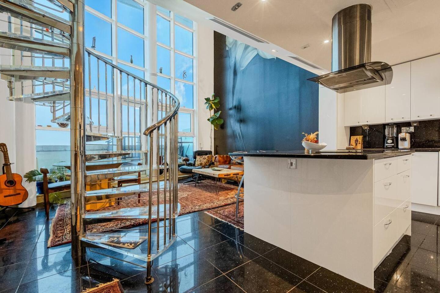 London Canary Wharf Riverside Penthouse Apartment Londres Exterior foto