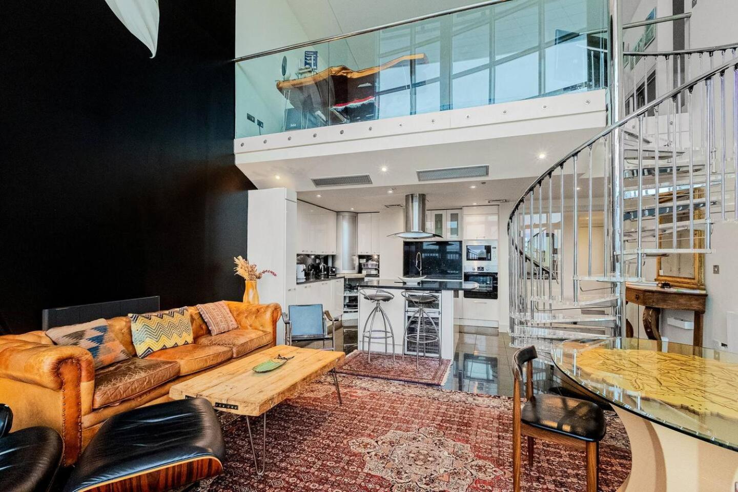 London Canary Wharf Riverside Penthouse Apartment Londres Exterior foto