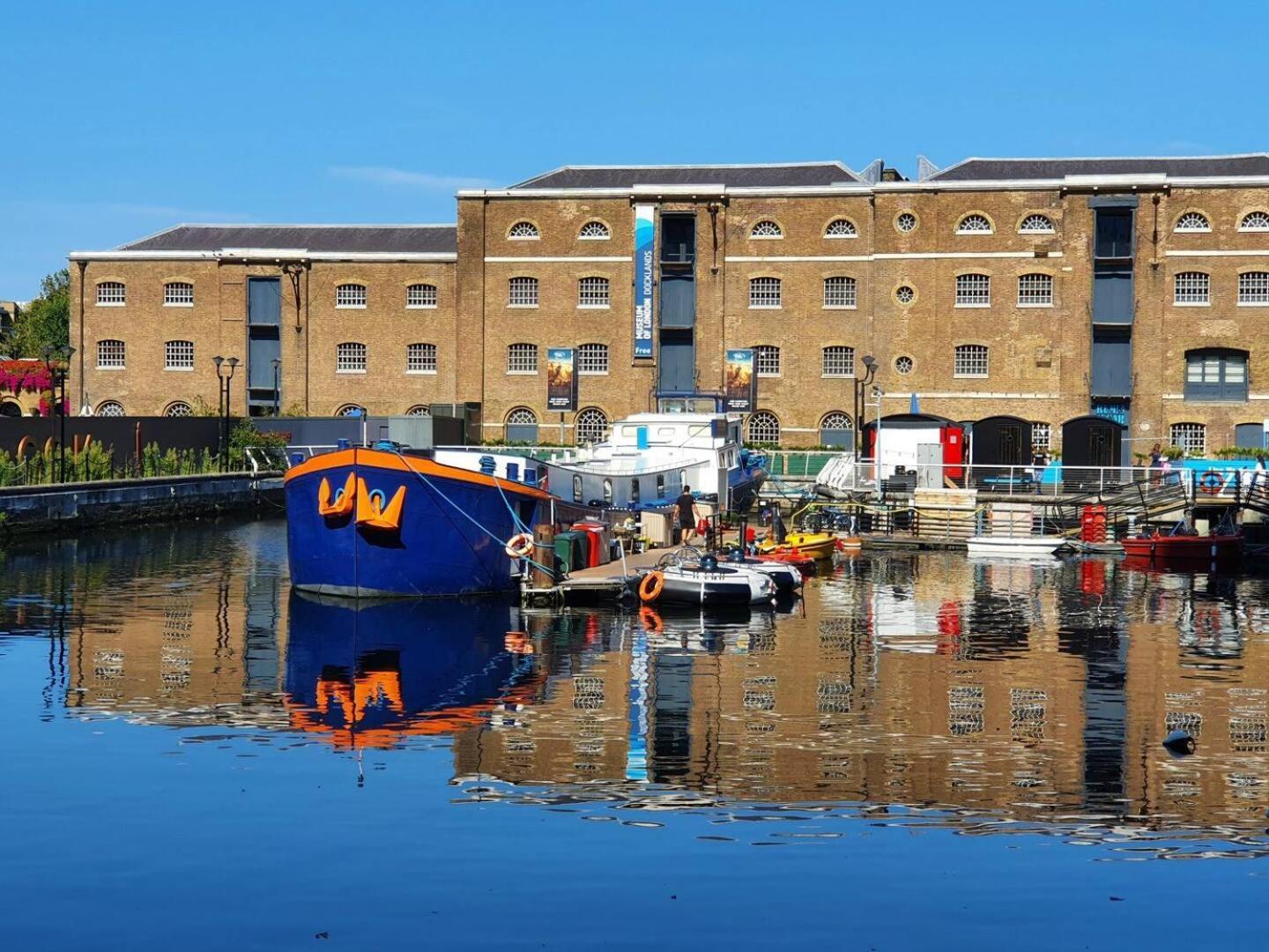 London Canary Wharf Riverside Penthouse Apartment Londres Exterior foto