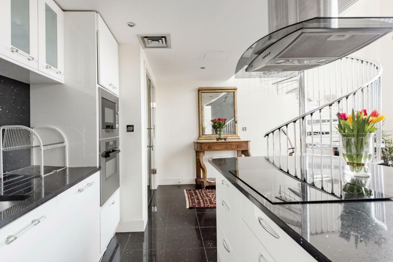London Canary Wharf Riverside Penthouse Apartment Londres Exterior foto